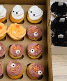 Halloween mini cupcakes