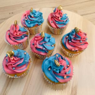 Gender cupcakes